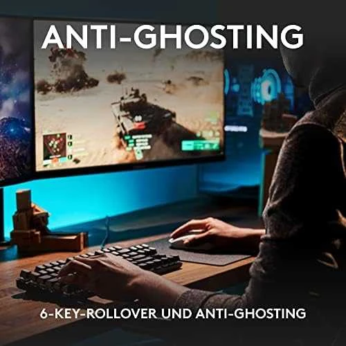 Klaviatūra Logitech G413 TKL SE - Juodas DEU CENTRAL -