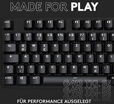Klaviatūra Logitech G413 TKL SE - Juodas DEU CENTRAL -