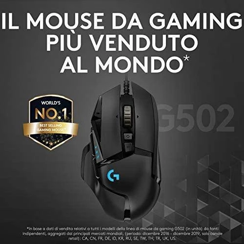 Žaidimų pelė Logitech G502 Hero
