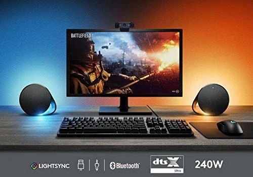 Kompiuterio kolonėlės Logitech G560 2.1 kanalai 120 W Juoda