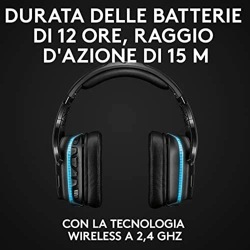 LOGITECH G935 Belaidės 7.1 Surround Sound LIGHTSYNC Ausinės Žaidimams - 2.4GHZ - EMEA