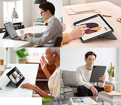 Logitech Combo Touch skirta Apple iPad Pro (2021) 12.9 col. - Dėklas su klaviatūra ir jutikliniu kilimėliu (vokiečių k.)