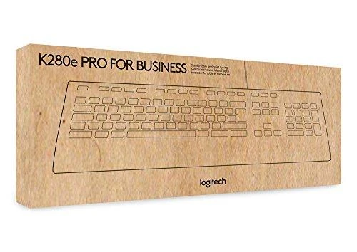 Laidinė klaviatūra Logitech K280E, Išdėstymas: DE, Baltos spalvos
