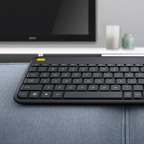 Klaviatūra Logitech K400 Plus wireless Touch juodas UK