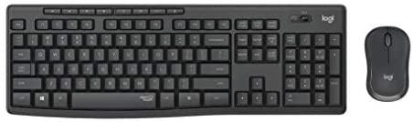 Belaidis klaviatūros ir pelės rinkinys Logitech MK235, RU išdėstymas