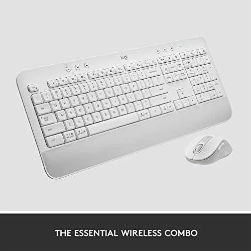 Klaviatūra Logitech Klaviatūros ir pelės rinkinys Signature MK650 Combo For Business - Baltas