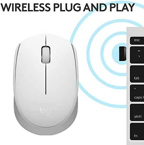 LOGITECH M171 Belaidė pelė - Baltas