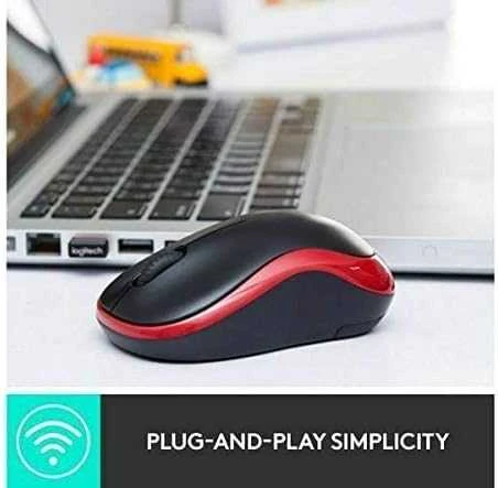 Bevielė pelė Logitech M185 pilka
