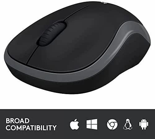 Bevielė pelė Logitech M185 pilka