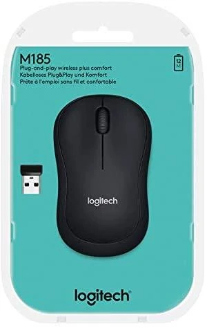 Pelė Logitech M185 pilka (910-002238)