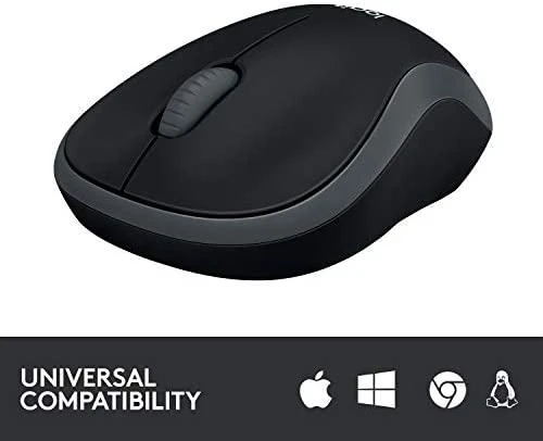 Bevielė pelė Logitech M185 pilka