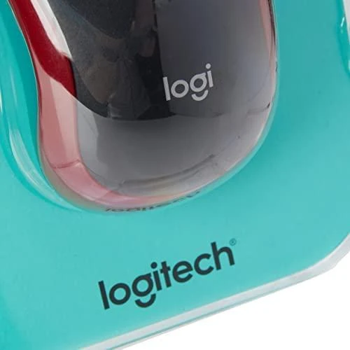 Bevielė pelė Logitech M185. Raudona
