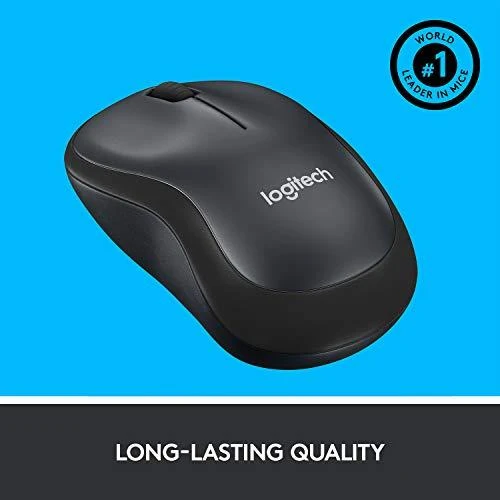 Belaidė pelė LOGITECH M220 Silent Juodai pilka
