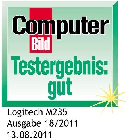 Optinė belaidė pelė Logitech M235, raudona, 910-002496