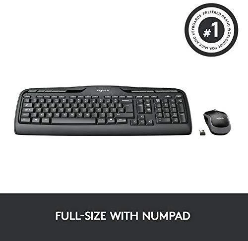 Klaviatūra Logitech WIRELESS DESKTOP MK330 - UK LAY-OUT