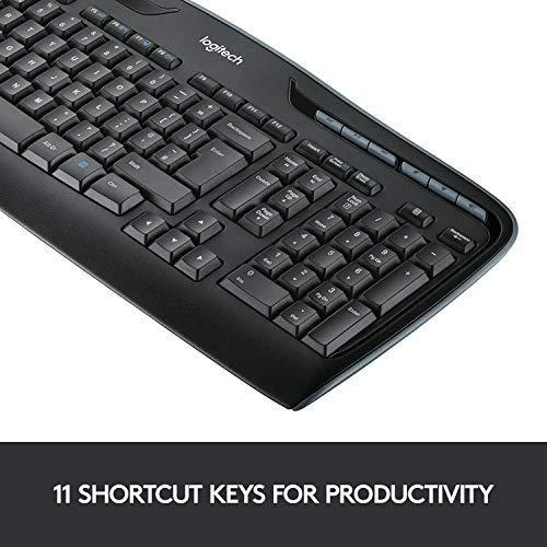 Klaviatūra Logitech WIRELESS DESKTOP MK330 - UK LAY-OUT