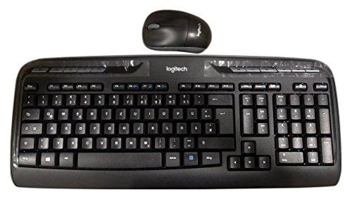 Logitech Belaidis klaviatūros ir pelės rinkinys MK330 (QWERTZ, Vokiečių)