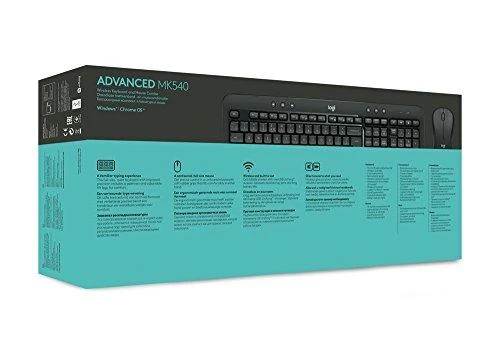 Belaidis pelės ir klaviatūros rinkinys Logitech MK540 Advanced, išdėstymas: Vokiečių (Qwertz)