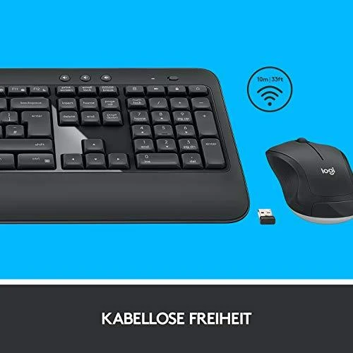 Belaidis pelės ir klaviatūros rinkinys Logitech MK540 Advanced, išdėstymas: Vokiečių (Qwertz)
