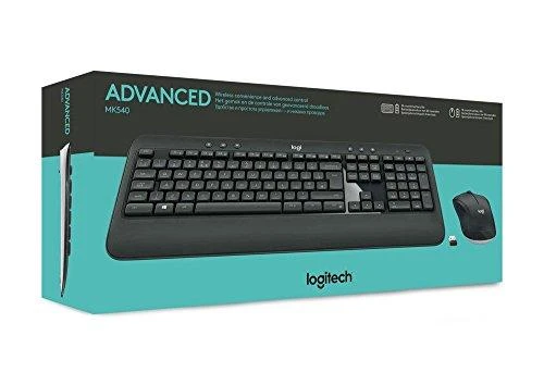 Belaidis pelės ir klaviatūros rinkinys Logitech MK540 Advanced, išdėstymas: Vokiečių (Qwertz)
