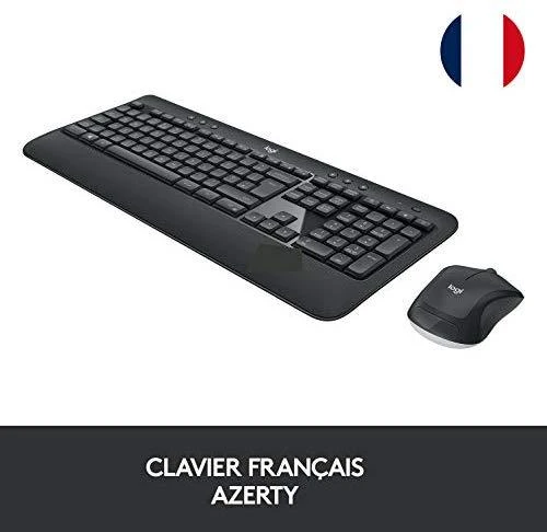 Belaidis pelės ir klaviatūros rinkinys Logitech MK540 Advanced, išdėstymas: Prancūzų (Azerty)