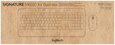 Klaviatūra Logitech MK650 verslui - GRAPHITECZE-SKYINTNL