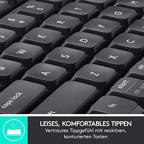Belaidė klaviatūra ir pele Logitech MK850 Performance, Išdėstymas: Vokiečių (Qwerty): 920-008221