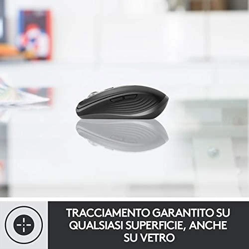 Belaidė pelė Logitech MX Anywhere 3, Juodos spalvos