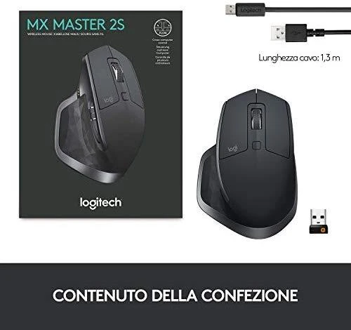 Belaidė pelė Logitech® MX Master 2S Grafito spalvos