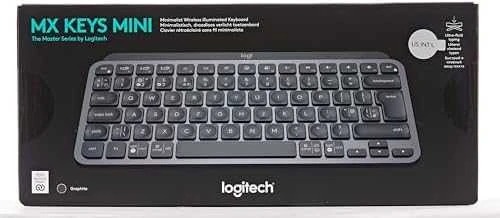 Belaidė klaviatūra Logitech MX Keys Mini, Grafito spalvos