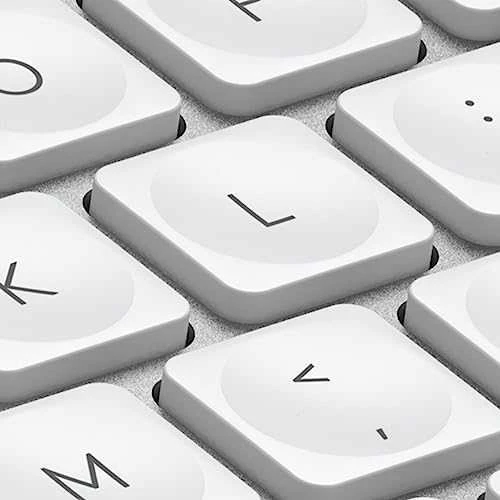 Minimalistinė Belaidė Klaviatūra su apašvietimu Logitech MX Keys Mini, Pilkos spalvos, US tarptautinis (Qwerty) išdėstymas
