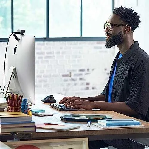 Minimalistinė Belaidė Klaviatūra su apašvietimu Logitech MX Keys Mini, Pilkos spalvos, US tarptautinis (Qwerty) išdėstymas