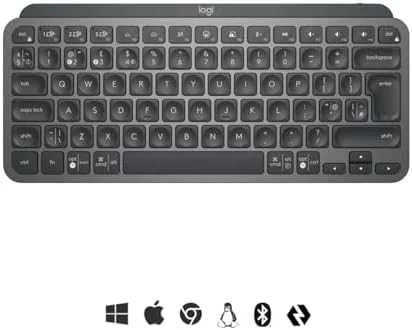 Belaidė klaviatūra Logitech MX Keys Mini, Grafito spalvos