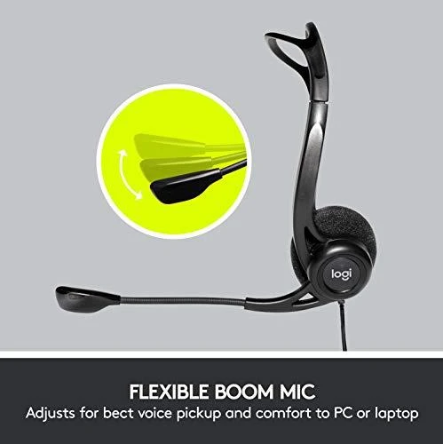 Logitech | PC 960 USB | Ausinės | Juodas