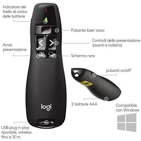 LOGITECH R400 nuotolinio valdymo pultas