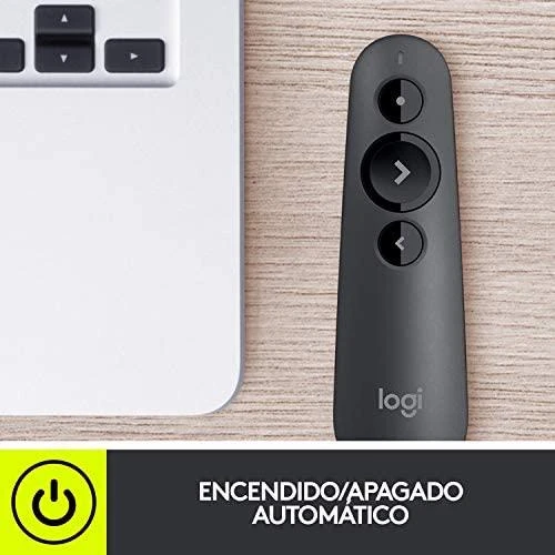 LOGITECH R500s Bluetooth pristatymo nuotolinio valdymo pultas – GRAFITAS