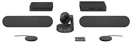 LOGITECH Web Camera RALLY - Juodas - USB - PLUGG - EMEA - DUAL SPEAKER UK/HONG KONG