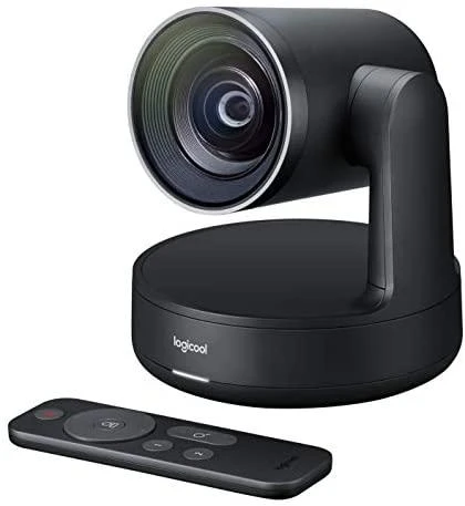LOGITECH Web Camera RALLY - Juodas - USB - PLUGG - EMEA - DUAL SPEAKER UK/HONG KONG