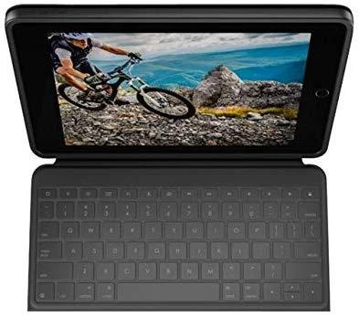 Logitech Rugged Folio mobiliojo įrenginio klaviatūra QWERTZ Vokiečių Grafitas C tipo USB