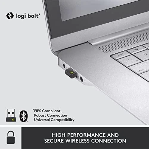 Klaviatūra „Logitech“ klaviatūros ir pelės rinkinys MK650 - grafito spalvos