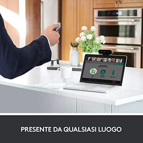 Logitech Spotlight belaidis valdymo pultas pristatymams Bluetooth/RF Auksas