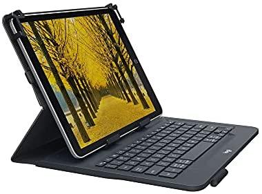 Logitech Dėklas 9-10 col. planšetei Universal Folio (juodas) su klaviatūra