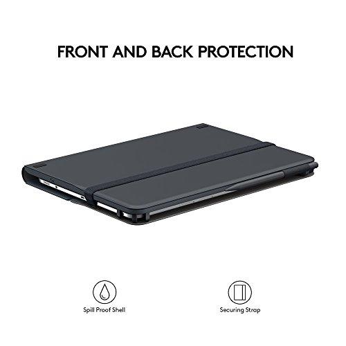Logitech Dėklas 9-10 col. planšetei Universal Folio (juodas) su klaviatūra