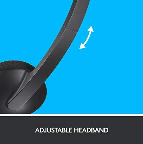 LOGITECH USB Ausinės H340 Ausinės on-ear su laidu