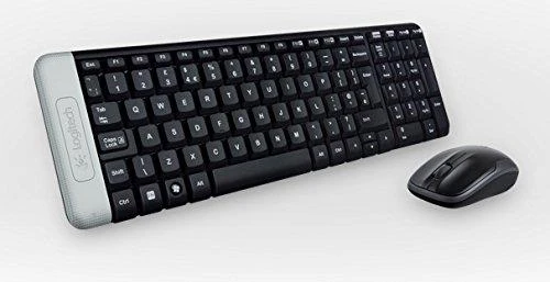 Belaidis klaviatūros ir pelės rinkinys Logitech MK220, US išdėstymas