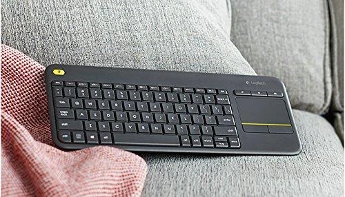 Klaviatūra Logitech K400 Plus wireless Touch juodas UK