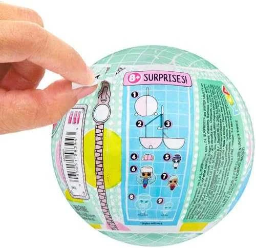 L.O.L Surprise Mini L.O.L. Stebina žiemos šeimos nustatytas žiemos kamuolys su lėlėmis ZA5127