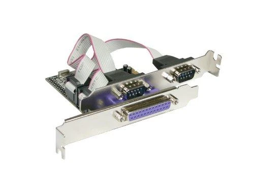 Longshine Electronics Longshine valdiklis PCIe 2x Seriell 1x Parallel (RS232C) mažmeninė prekyba