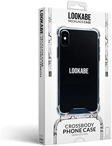 Lookabe Telefono dėklas su kaklo dirželiu iPhone X/Xs, Snake Edition