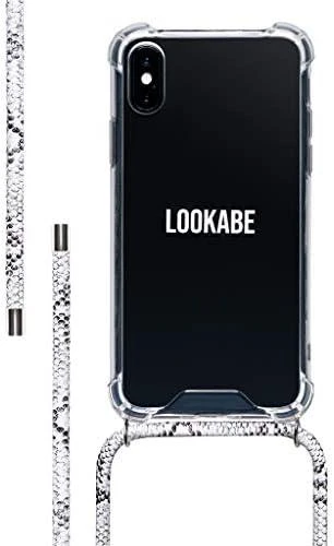Lookabe Telefono dėklas su kaklo dirželiu iPhone X/Xs, Snake Edition
